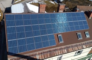 Solaranlagen auf Hausdach